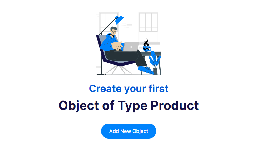 Adding new Content Object of type Product