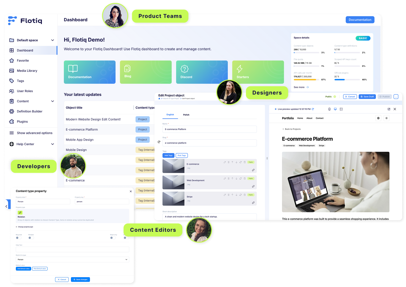 Create, collaborate, and publish. *Without the guesswork._
